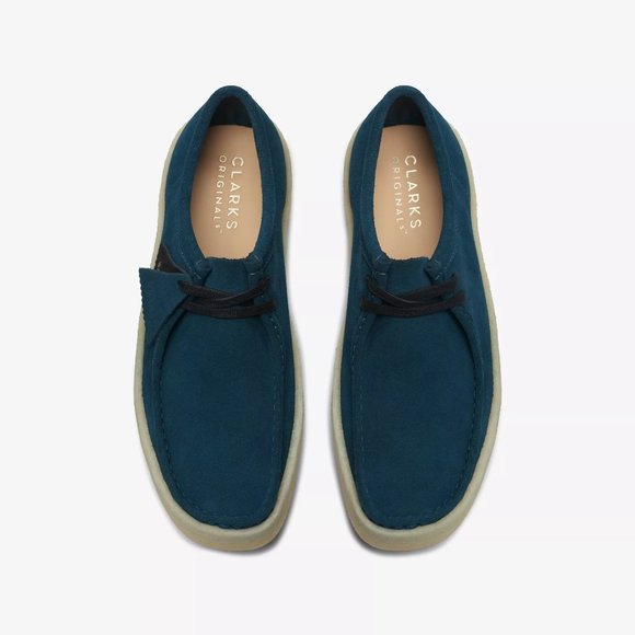 Clarks Wallabee Cup deep bi Deep Blue Men\'s Shoes main image 4